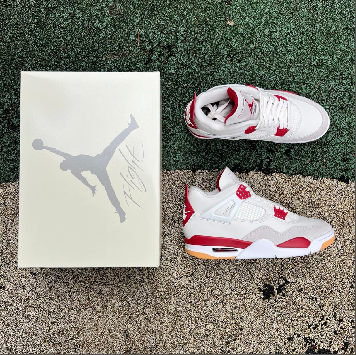 LJR NIKE SB x Air Jordan 4 "Varsity Red"