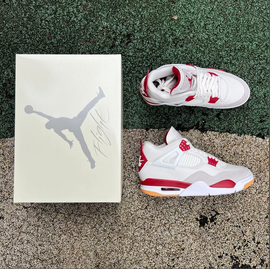 LJR NIKE SB x Air Jordan 4 "Varsity Red"